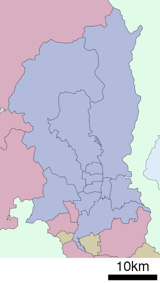 京都市行政区画図
