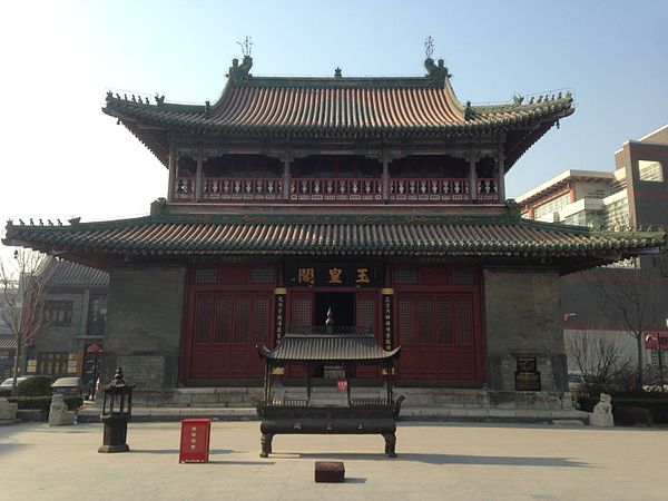 Temple of the Jade Deity in Tianjin.