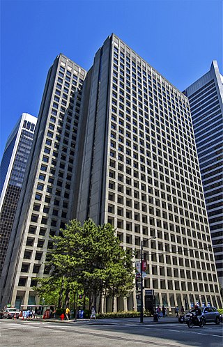<span class="mw-page-title-main">MacMillan Bloedel Building</span> Building in Vancouver, British Columbia