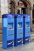 Distributeur de billets à Strasbourg