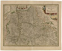 1633 (Hondius, Gouvernement de l'Ile de France. 1633.)