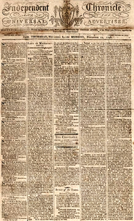 <i>Independent Chronicle</i> newspaper in Boston, Massachusetts