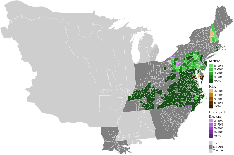 File:1816 US Presidential Election Results.svg