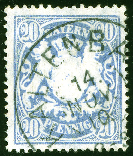 File:1910 Bayern 20Pfg Kaltenbach Mi57y.jpg