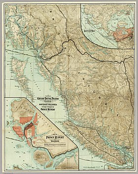 Ilustrația Grand Trunk Pacific Railway