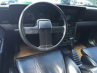 1986 Chrysler Laser 2 door hatchback at 2015 Rockville show 4of6.jpg