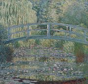 『睡蓮の池、緑のハーモニー』（1899年）モネ