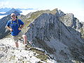 Hiking the Hochplatte mountain in the Bavarian Alps