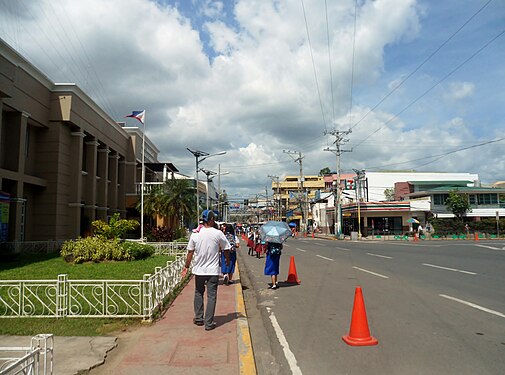 P. Burgos Street in Batangas City near city hall