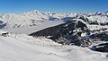 Paradiski La Plagne Le Biolley - Blick Richtung Plagne Aime 2000