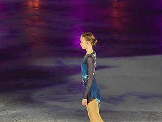 Maya Khromykh Russian figure skater