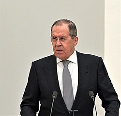 Sergei Lavrov vuonna 2022.