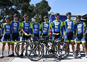 Team photo Manzana Postobón Team