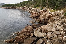Otter Cove from Otter Point A080, Acadia National Park, Maine, USA, Otter Cove, 2002.jpg