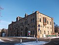 Marstall with stable building, residential building, riding hall, courtyard