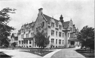 Administration Building and Main Home ADMINISTRATION BUILDING AND MAIN HOME - Wisconsin Industrial School for Girls (1908).png