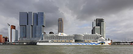 AIDAperla in Rotterdam