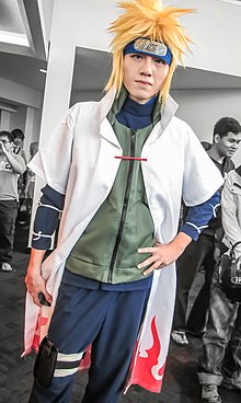 AMG14 cosplayer of Minato Namikaze from Naruto 20140809.jpg