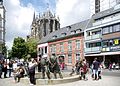 Aachen, Brunnen "Kreislauf des Geldes"