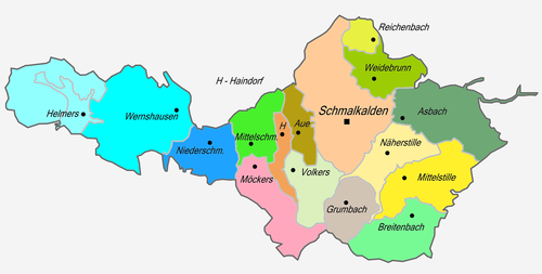 Schmalkalden: Geographie, Geschichte, Politik