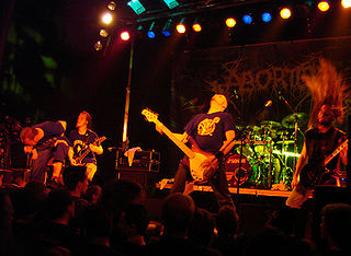 Aborted — бельгийская дэт-метал/грайндкор-группа, образовавшаяся в 1995-м году и множество раз менявшая состав. За время своего существования приобрела статус интернациональной. В разное время в ней играли музыканты из Германии, Франции, Великобритании и Италии. Единственный постоянный участник группы — вокалист Свен де Калюве. Стилистика группы от альбома к альбому менялась и постепенно, начав с гор-грайнда в 1995—2001, перешла к стилю брутальный дэт-метал, с элементами мелодик-дет-метала и дэткора. Тематика песен группы основывается на всякого рода ужасах. Почти все тексты песен написаны вокалистом Свеном де Калюве, а музыка пишется группой в целом, иногда при содействии коллег.