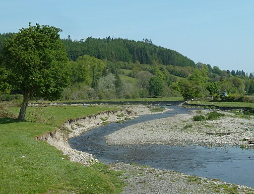 Afon Dulas below the ford geograph - 2962117