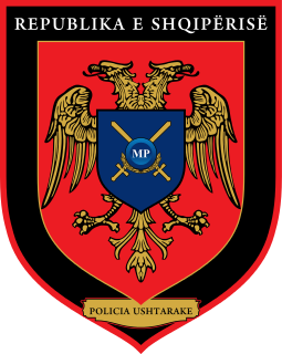 <span class="mw-page-title-main">Military Police (Albania)</span> Military unit