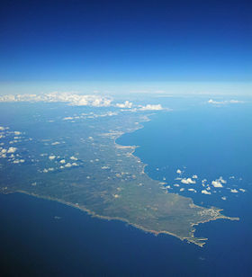 Мыс Сан-Висенте, вид с воздуха