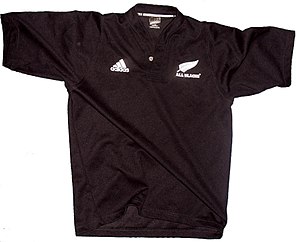 The All Blacks jersey caused controversy All blacks jersey whitebackg.jpg