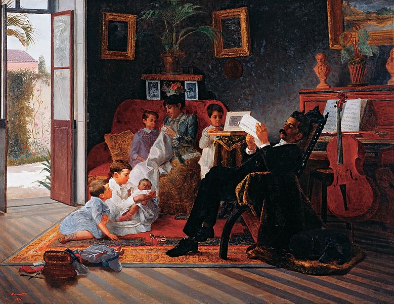 File:Almeida Júnior - Scene of Adolfo Pinto’s Family - Google Art Project.jpg