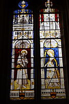 Side choir windows