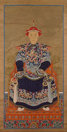 The young Qianlong Emperor as Prince Bao Anonymous - Portrait of Qianlong Emperor As a Young Man - 42.141.8 - Metropolitan Museum of Art.jpg
