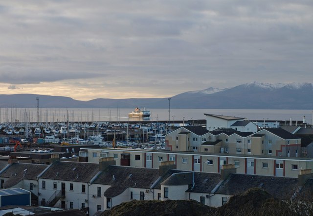 A view of Ardrossan