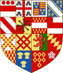Arms of Walter Devereux, 1st Earl of Essex.svg