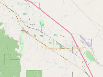 Ashland OR - OpenStreetMap.png