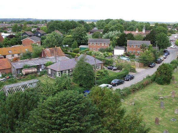 Aston Clinton from the church tower