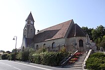 Aussonce (08 Ardennes) - l’ Église Saint-Sindulphe - Photo Francis Neuvens lesardennesvuesdusol.fotoloft.fr.JPG
