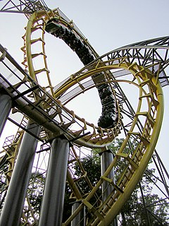 Roller coaster inversion Roller coaster element