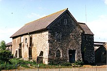 The barn at Golden Manor, a former secret chapel Barn at Golden Manor Geograph-1696874-by-D-Gore.jpg