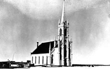 Bass River Presbyterian Church in 1886 Bass River 1886 eglise.jpg