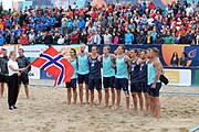 Deutsch: Beachhandball Europameisterschaften 2019 (Beach handball Euro); Tag 6: 7. Juli 2019 – Männerfinale, Dänemark-Norwegen 2:0 (25:18, 19:16) English: Beach handball Euro; Day 6: 7 July 2019 – Men's Final – Denmark-Norway 2:0 (25:18, 19:16)