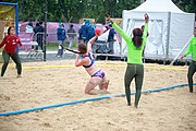 Deutsch: Beachhandball bei den Olympischen Jugendspielen 2018; Tag 5, 10. November 2018; Mädchen, Platzierungsrunde - Amerikanisch-Samoa-Venezuela 0:2 English: Beach handball at the 2018 Summer Youth Olympics at 11 October 2018 – Girls Consolation Round – American Samoa-Venezuela 0:2