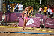 Deutsch: Beachhandball bei den Olympischen Jugendspielen 2018; Tag 4, 10. Oktober 2018; Mädchen, Vorrunde, Gruppe B - Hongkong-Türkei 0:2 English: Beach handball at the 2018 Summer Youth Olympics at 10 October 2018 – Girls Preliminary Round Group B – Hong Kong-Turkey 0:2