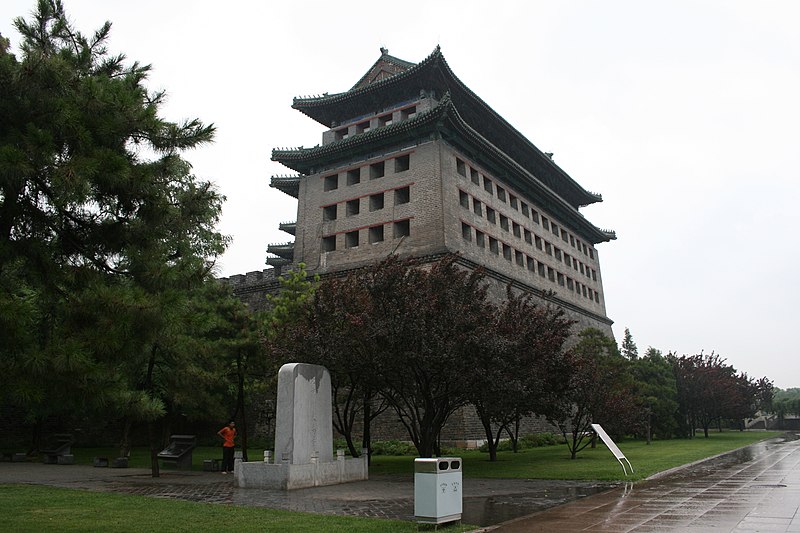 File:Beijing City Wall, Southeast Corner Tower (9867854126).jpg