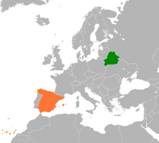 <span class="mw-page-title-main">Belarus–Spain relations</span> Bilateral relations