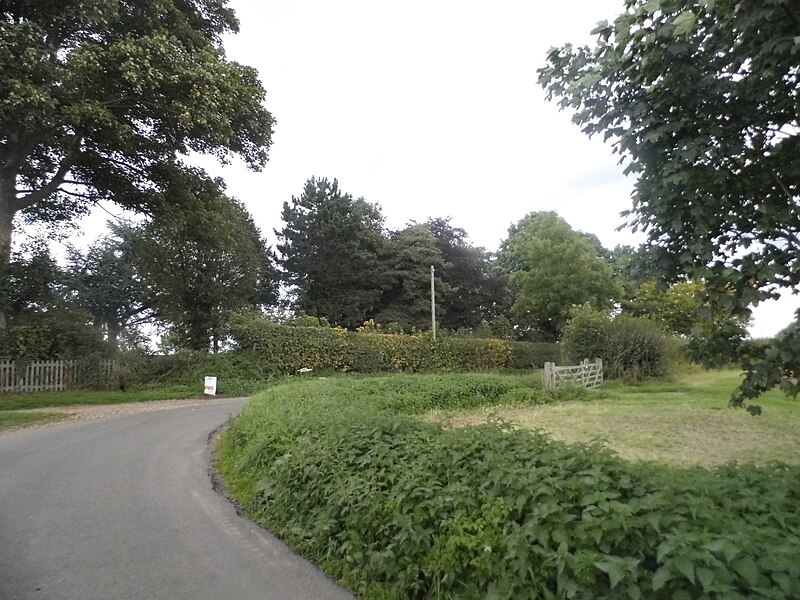 File:Bend on Gobions Lane, Stapleford - geograph.org.uk - 4665372.jpg