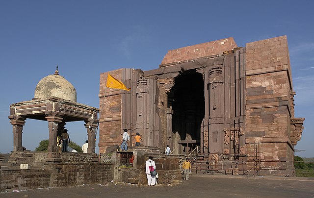 The incomplete Bhojeshwar Temple in Bhojpur, Madhya Pradesh