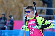 Deutsch: Biathlon bei den Olympischen Winter-Jugendspielen 2020 in Lausanne; Tag 2, 11. Januar 2020; Einzel männlich English: Biathlonl at the 2020 Winter Youth Olympics in Lausanne at 11 January 2020 – Individual men