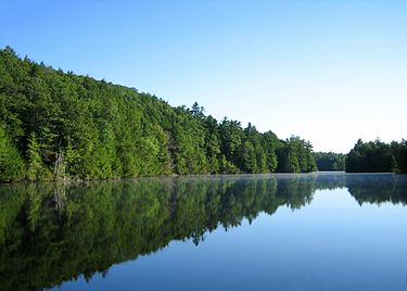 Bigelow Pond in Union, Connecticut