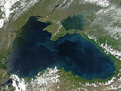 Чорне море з космосу